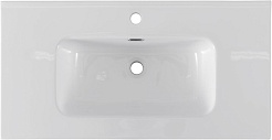 Aquanet Тумба с раковиной Вега 2.0 90 Flat подвесная бежевая матовая – фотография-13